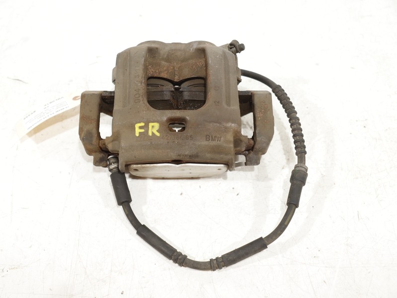 2014-2018 BMW F15 X5 xDrive50i AWD Front RIGHT Side Brake Caliper With Hose OEM