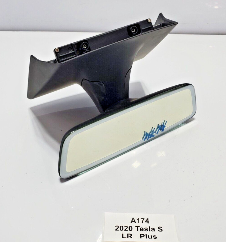 ✅ 2016-2020 OEM Tesla Model S Interior Rear View Mirror Cover W/ Camera