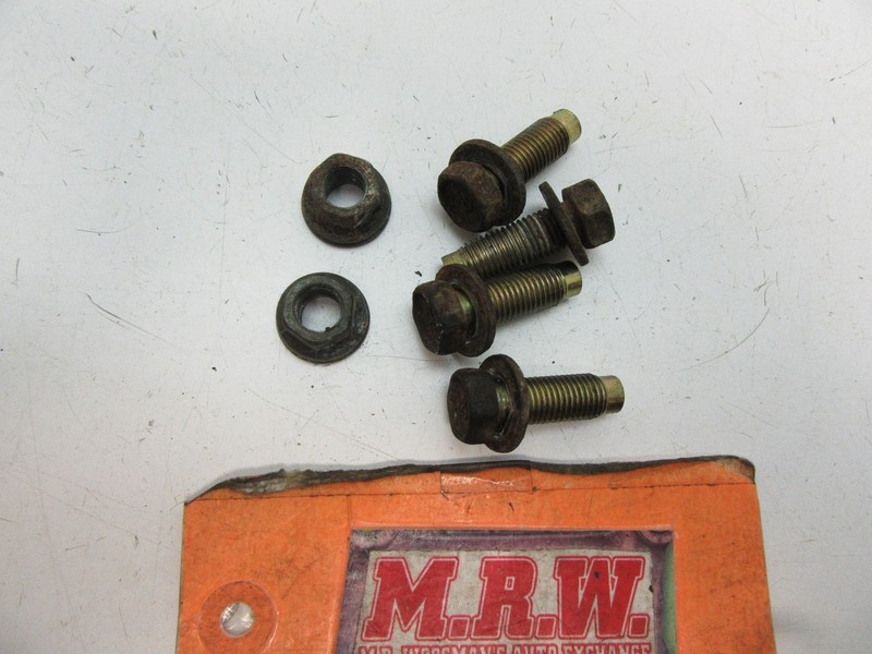 BOLT BOLTS REAR TRANSMISSION MOUNT TO AUTOMATIC TRANSMISSION 3.0L 6 CYLINDER V6