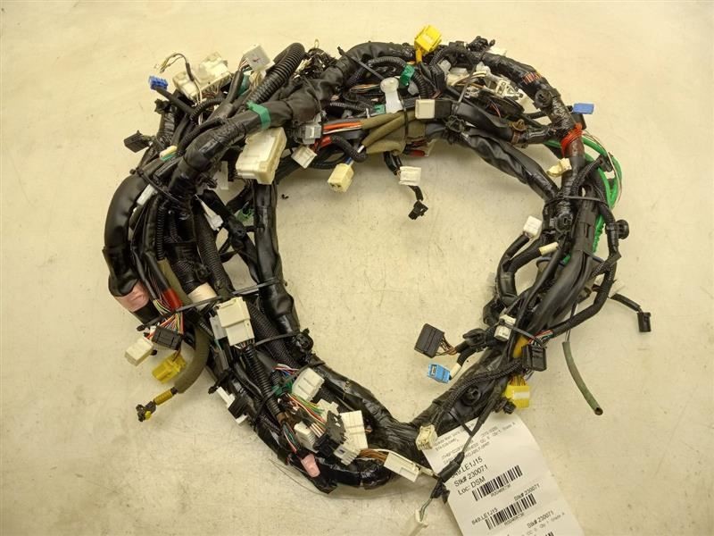 15 LEXUS IS250 F-SPORT DASH WIRE HARNESS 2.5L