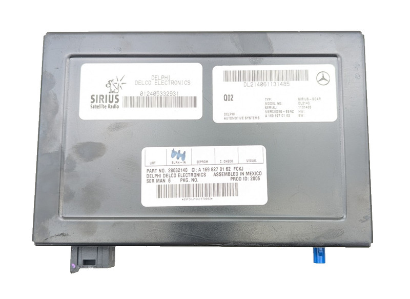 03-09 Mercedes X164 GL450 SL500 ML320 CL550 Sirius Satellite Radio Receiver OEM