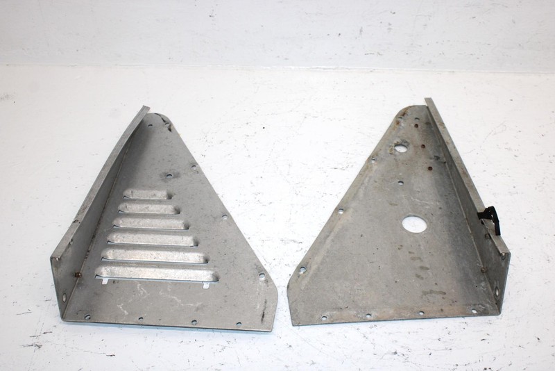 1992 Arctic Cat Jag Deluxe Oem Backing Plate Set 0616-007 0616-162 SA58