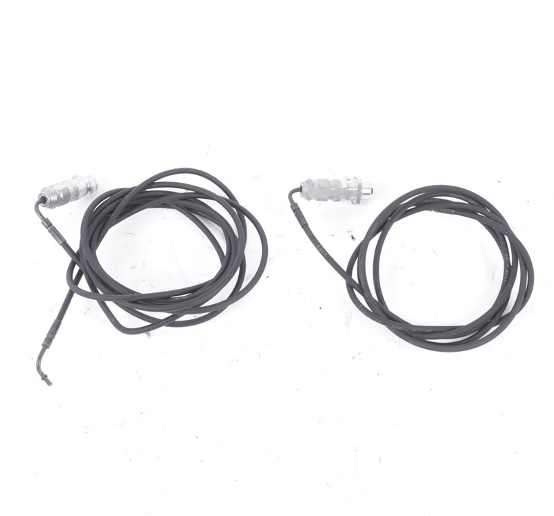 03-06 Mercedes SL500 SL55 Hydraulic Oil Hose Line Pipe Set Of 2 OEM