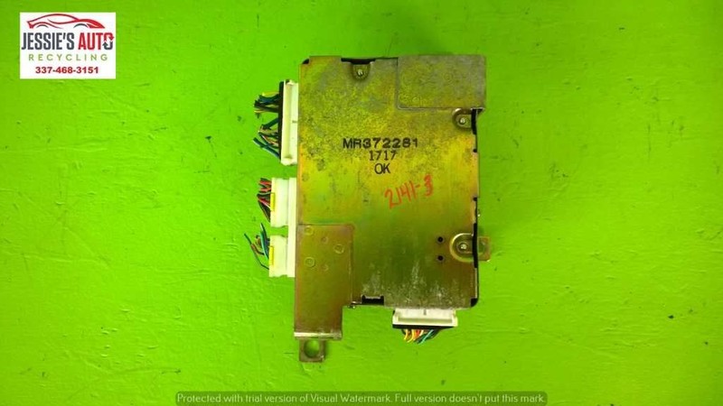 00 01 02 03 DIAMANTE LS 3.5L AT DOOR MIRROR CONTROL MODULE OEM 2141-3