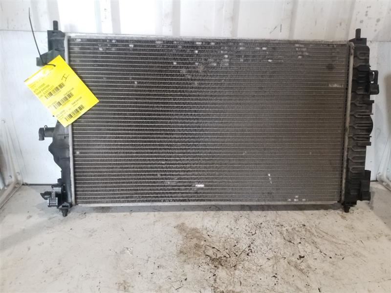 2011-2014 Chevy Cruze Radiator 1.4L AT LH transmission cooler fitting