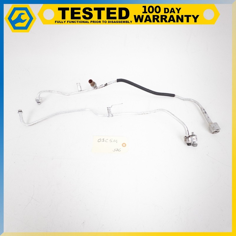 97-04 CHEVROLET CORVETTE C5 AC HEATER CORE COOLANT HARD HOSE TUBE PIPE SET OEM