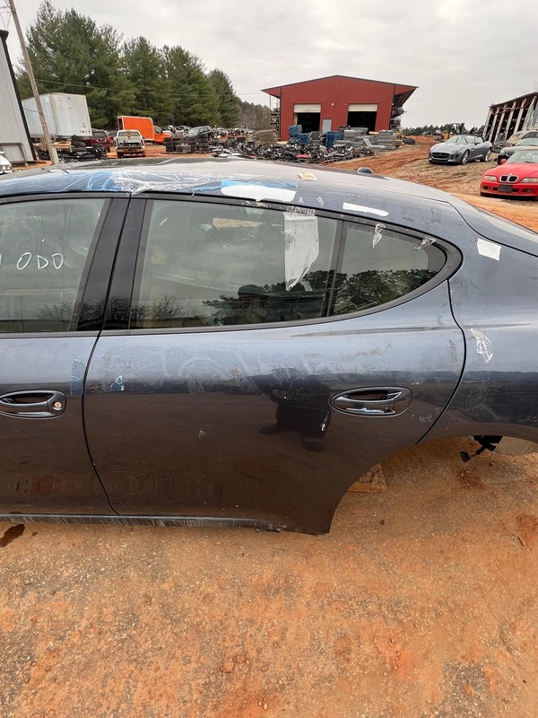 2010-2016 PORSCHE PANAMERA 970 G1 REAR LEFT DRIVER SIDE DOOR OEM BLUE N4