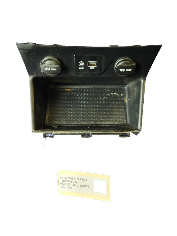 Used Oem Hyundai Center Console Storage Tray 84631-D3000 for 2018-2021 Tucson