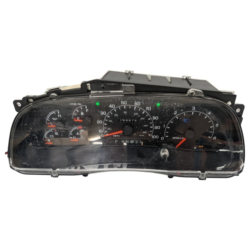 1999-2001 Ford F250 F350 Instrument Cluster Speedometer Gauges XC3F-10848-AA OEM