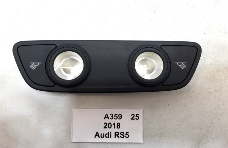 ✅ 18-24 OEM Audi RS5 S5 A5 Rear Overhead Dome Light Lamp Black