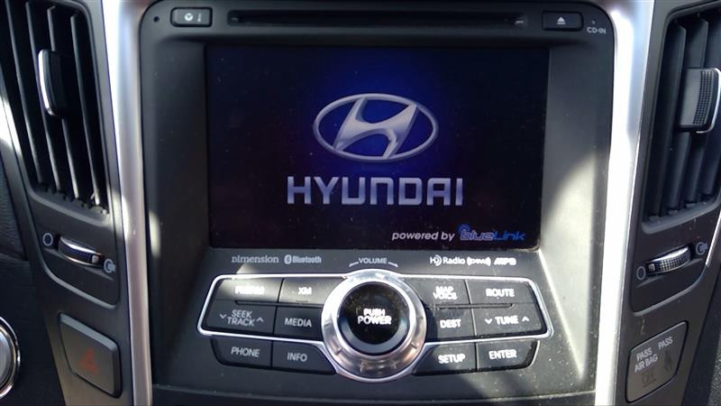 2013 Hyundai Sonata NON-HYBRID Navigation 7 Speaker Dimension GPS Nav Screen