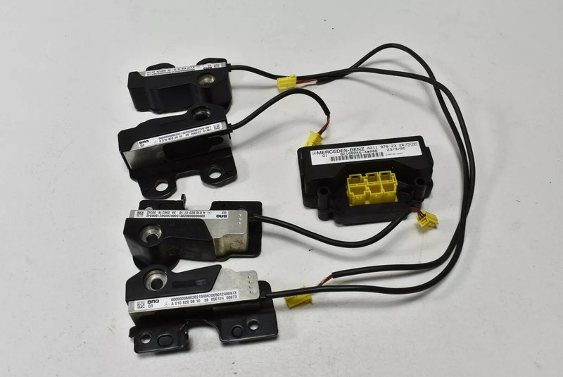 06-13 Mercedes W211 E350 CLS550 Right Seat Weight Sensor Control Module Set OEM