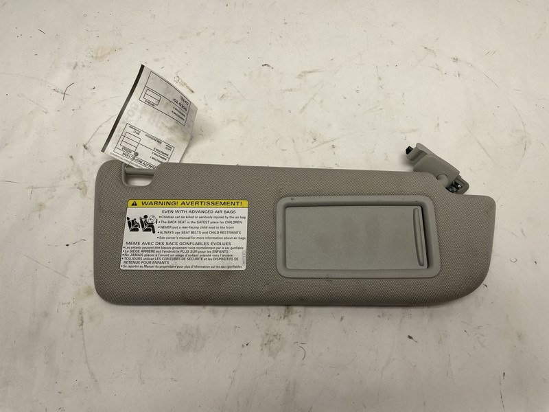 2012-2017 AUDI A7 LEFT DRIVER FRONT CLOTH SUN VISOR OEM SUNVISOR