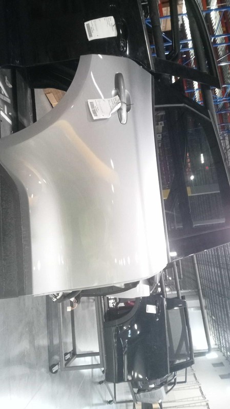 2021 Ford Escape Rear Right Door Silver Used OEM 699830 - Minor Scratches