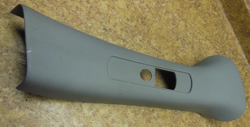 2005 Saturn Ion Right Cover Seat Belt Panel Trim Grey Pillar Upper Passenger 05