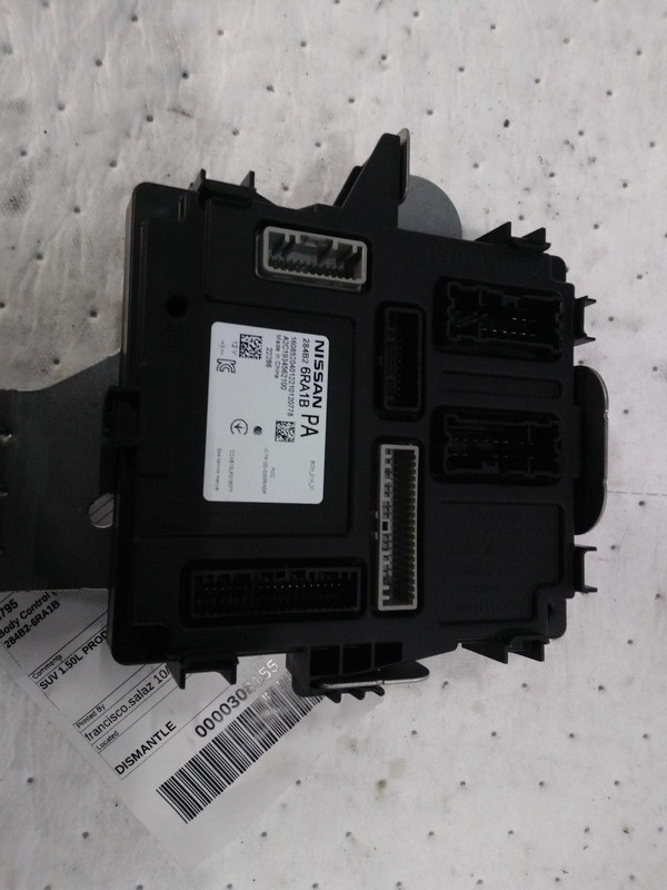 2023 Nissan Rogue Body Control Module OEM 1.5L 33K Miles Grey NJ25-21962