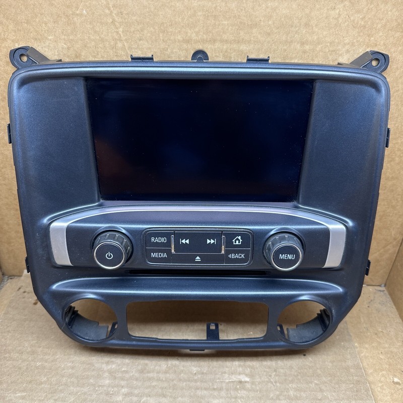 2015-2018 Chevy Silverado Sierra Screen Radio Display Panel Bezel 23485742