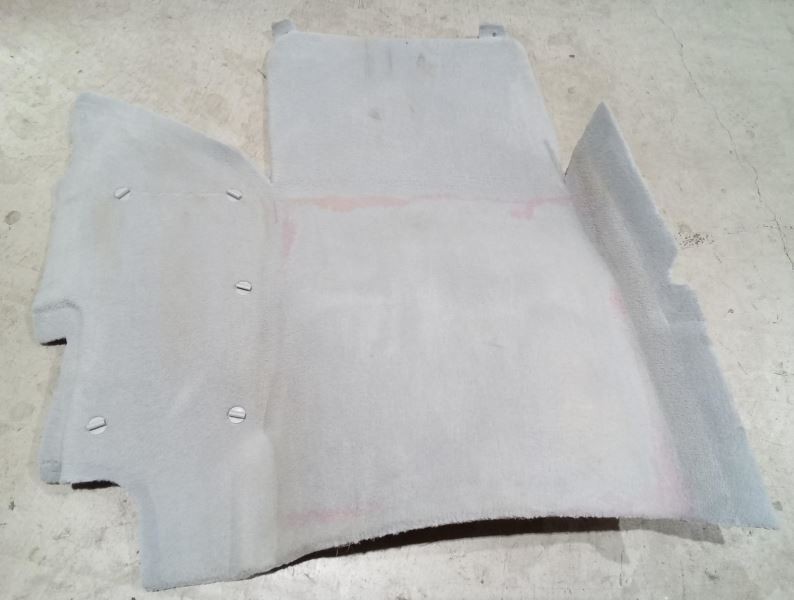 2000-2006 Mercedes S430 W220 Front Passenger Floor Carpet Lining Gray 220680680