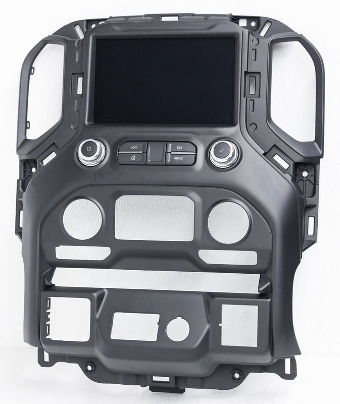 OEM GMC Sierra 1500, Denali Dash Display Bezel 84746879 Scratches