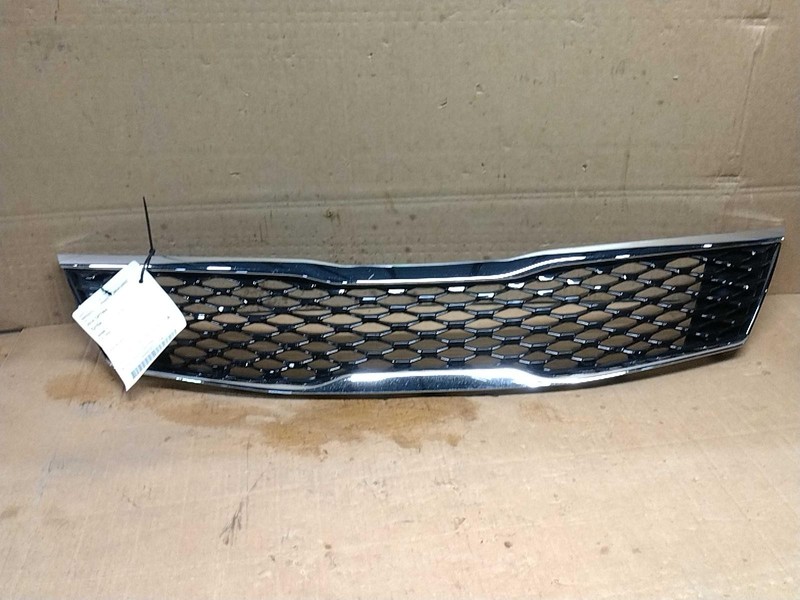 Used Upper Grille fits: 2016 Kia Optima LX upper Upper Grade B