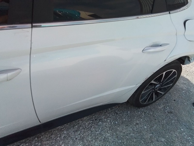Driver Left Rear Side Door Without Sunshade Fits 20-23 SONATA 3502391