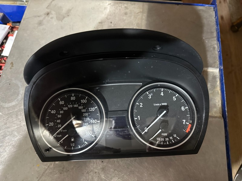 07-12 BMW 328I INSTRUMENT CLUSTER GAUGE SPEEDOMETER OEM 257K