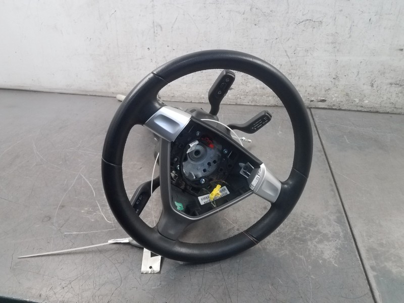 2008 Porsche Cayman S 987 Leather Steering Wheel / Column / Key #2381 E1