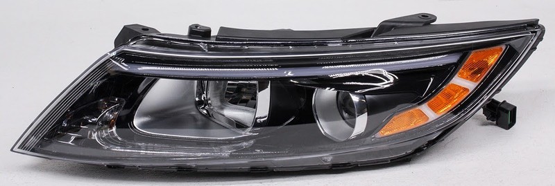 OEM Kia Optima Left Driver Side Halogen Headlamp 92101-4C500 Tab Missing