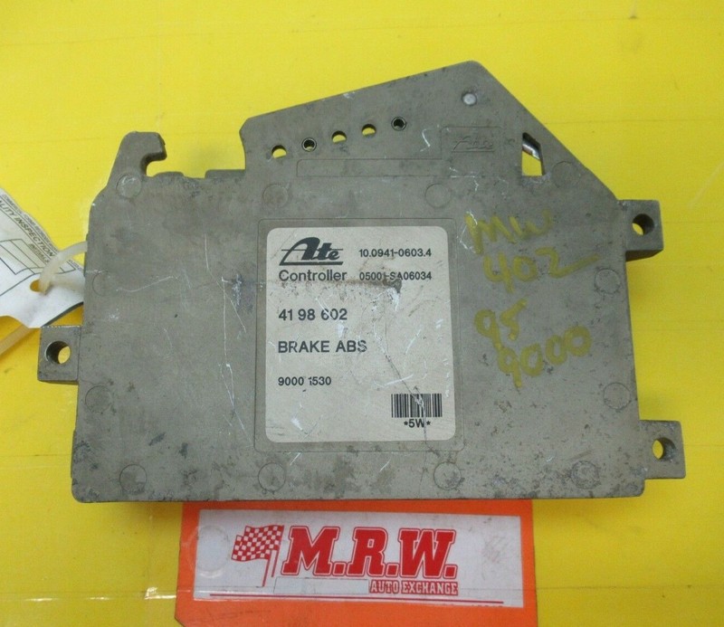ABS BRAKE COMPUTER ECU ANTI LOCK BRAKE 4198602 92 93 94 95 96 97 98 SAAB 9000