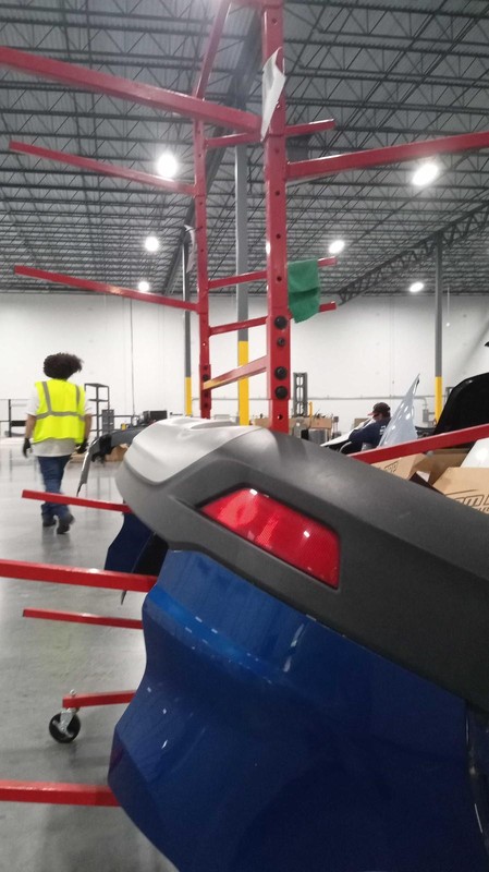2018 Ford Escape Blue Rear Bumper Assembly OEM 639963 - 71K Miles