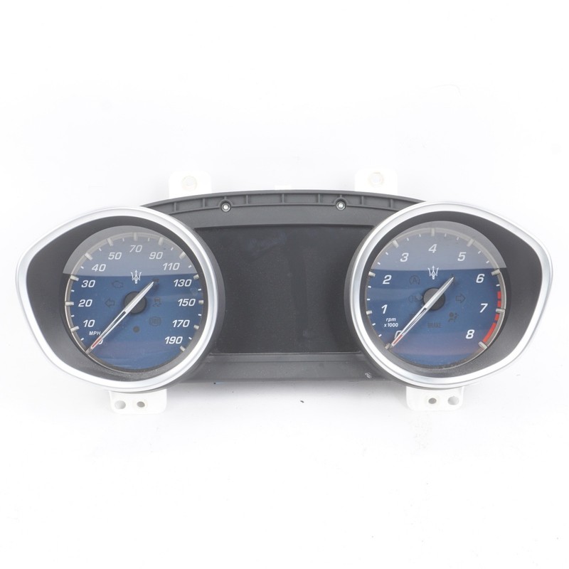 2014 - 17 Maserati Ghibli M157 3.0L Instrument Cluster Speedometer 670009158 OEM