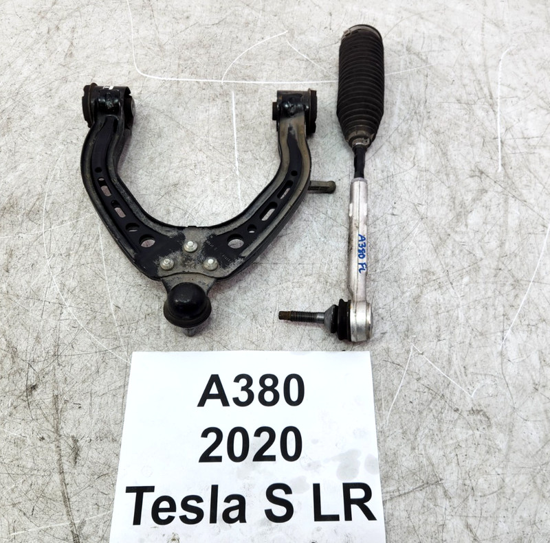 ✅ 12-20 OEM Tesla Model S Front Left Driver Upper Control Arm Tie Rod SET