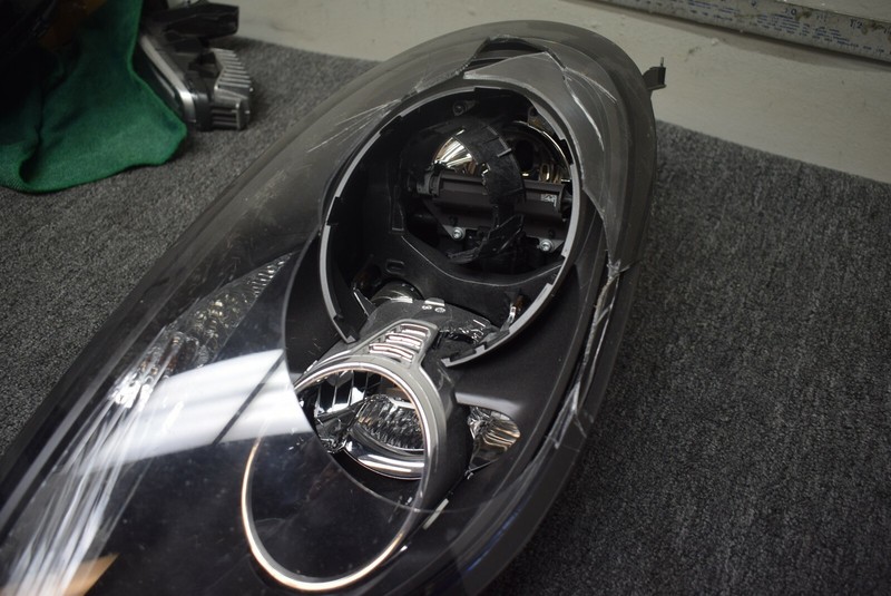 2014-2016 PORSCHE CAYMAN BOXSTER BASE LEFT SIDE HEADLIGHT FACTORY OEM