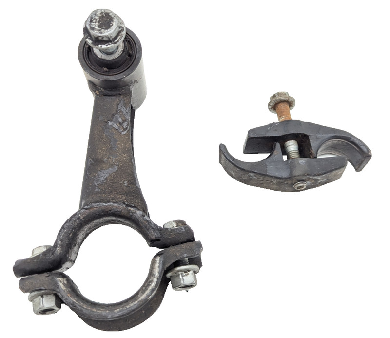 1998-2004 Mercedes W163 ML320 Front Driver torsion Bar Bracket Clamp OEM