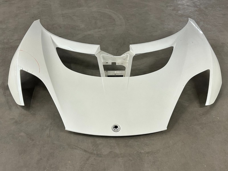 ⭐2010-2014 LOTUS EVORA & S HOOD BONNET COVER CLAMSHELL PANEL WHITE BARE ASY OEM