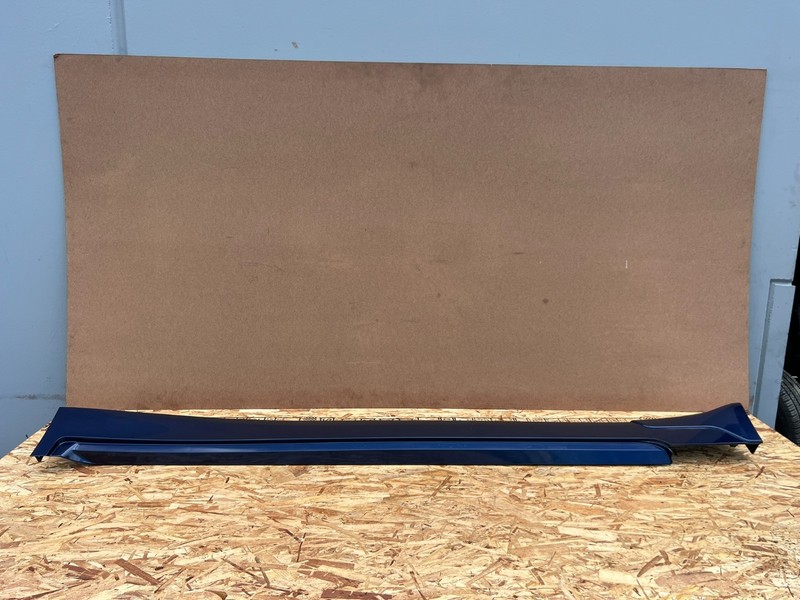 INFINITI Q50 2014-2024 OEM LEFT DRIVER SIDE SKIRT ROCKER PANEL TRIM ASSY (BLUE)