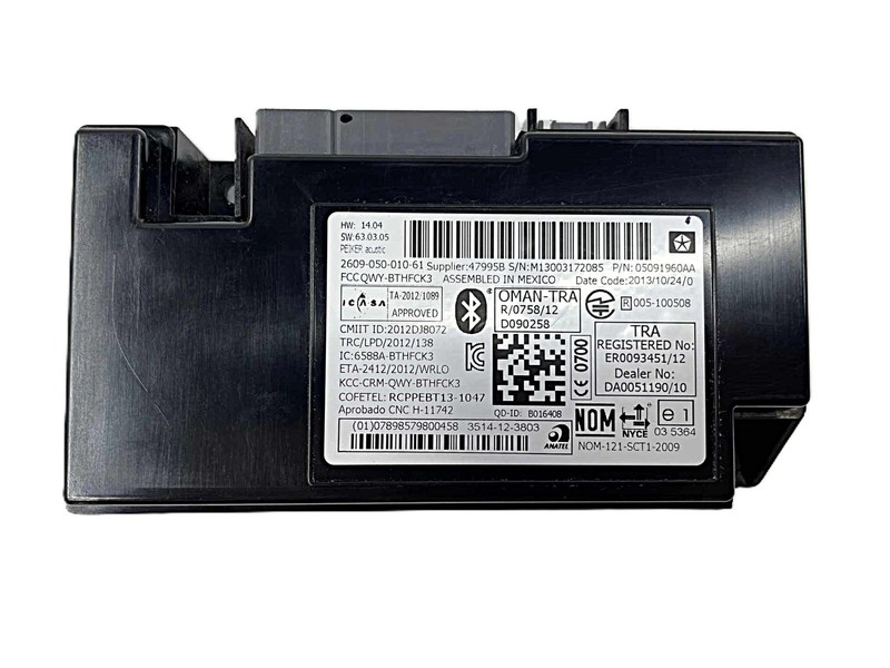 2011-2019 Dodge Grand Caravan Telematics Communication Control Module 05091960AA
