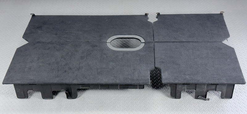 ✅ 13-24 RAM 1500 2500 3500 CREW CAB REAR FOLDING FLOOR CARGO STORAGE TRAY Black