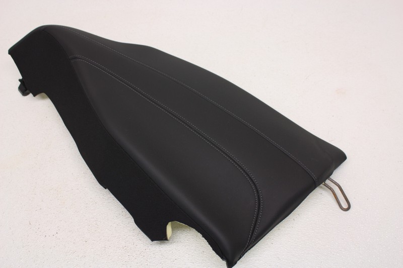 Alfa Giulia Quadrifoglio Rear Left Leather Seat Side Cushion Black Oem 2017-2022