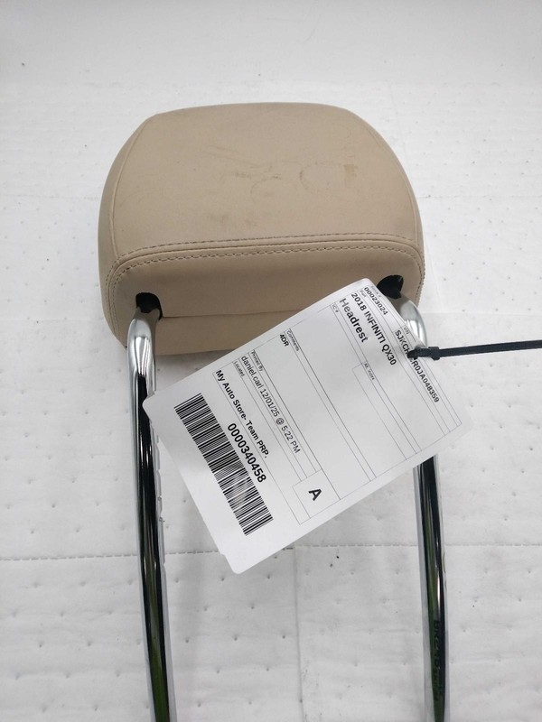 2018 INFINITI QX30 Brown Headrest OEM Used Part - 77k Miles, Fast Shipping