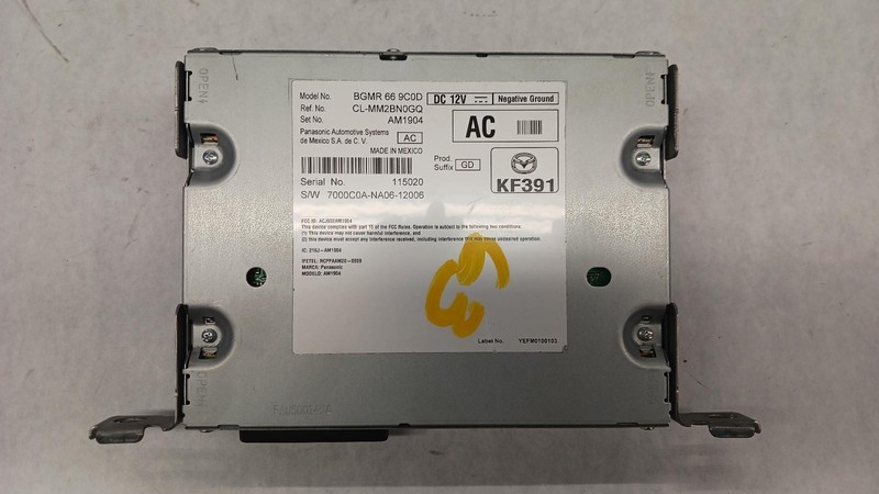 21-'23 MAZDA 3 A/V radio receiver head unit OEM 1 Year Warranty!