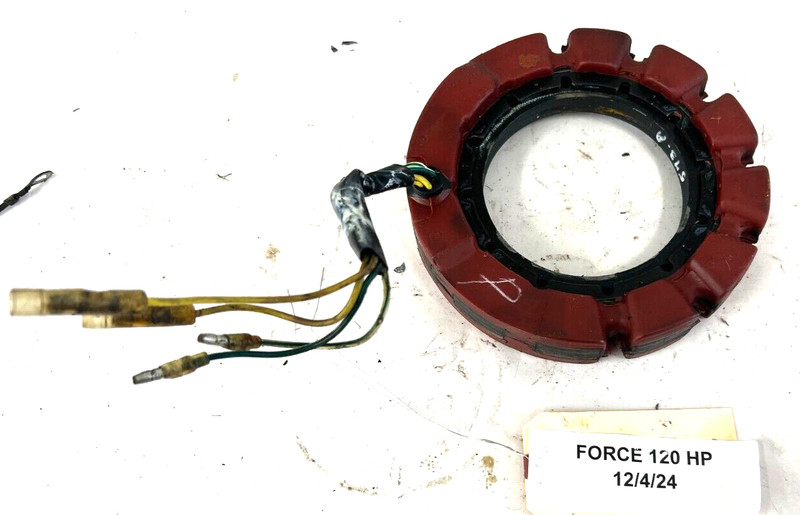 MERCRUY FORCE OUTBOARD 75-120HP STATOR ASSY 832075A-4 FRESHWATER!