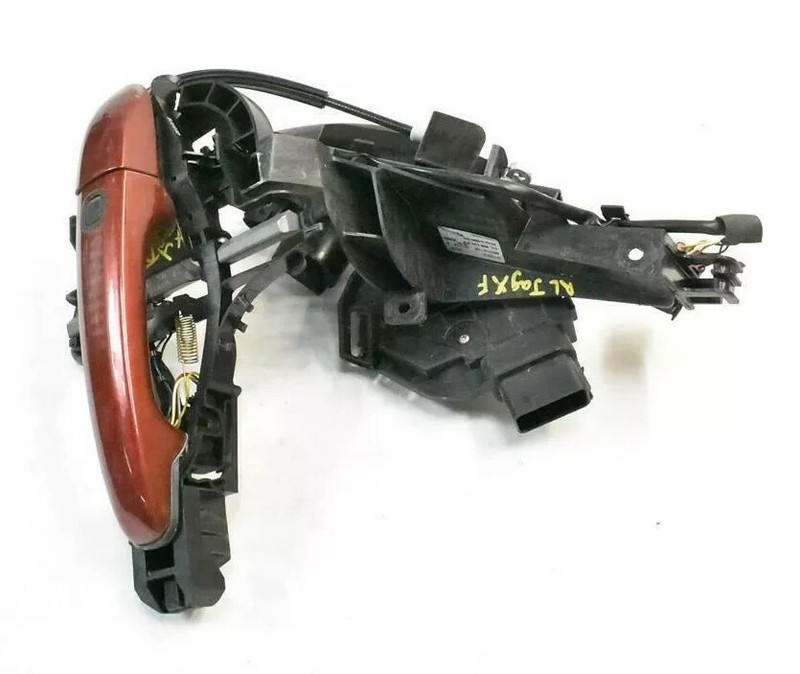 09-15 Jaguar XF X250 Rear Left Exterior Door Lock Latch Actuator W/ Handle OEM