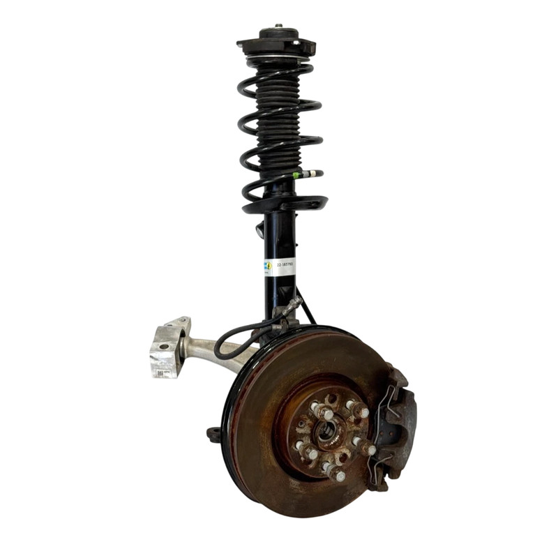📌2015-18 AUDI Q3 FRONT RIGHT PASSENGER KNEE STRUT ASSEMBLY W/ BRAKE CALIPER OEM