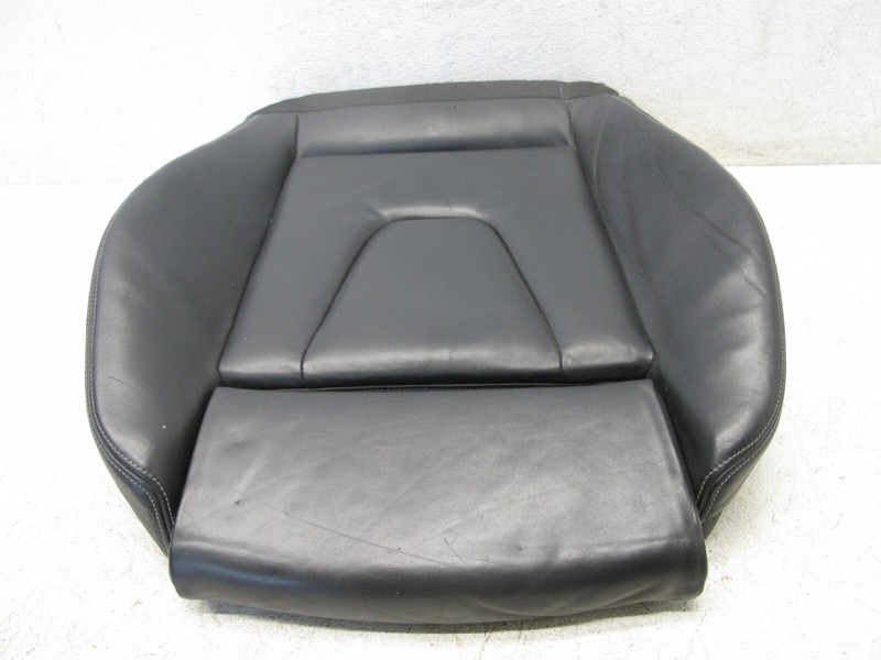 08-16 AUDI 8T S5 A5 SPORT SEAT LOWER SEAT CUSHION LEATHER FRONT LEFT OEM 013025