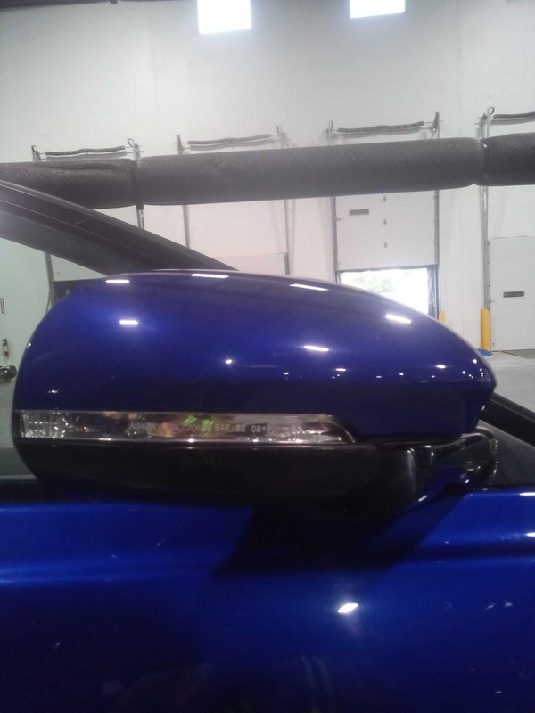 Used Right Door Mirror fits: 2017 Jaguar Xe w/power folding w/o blind spot alert