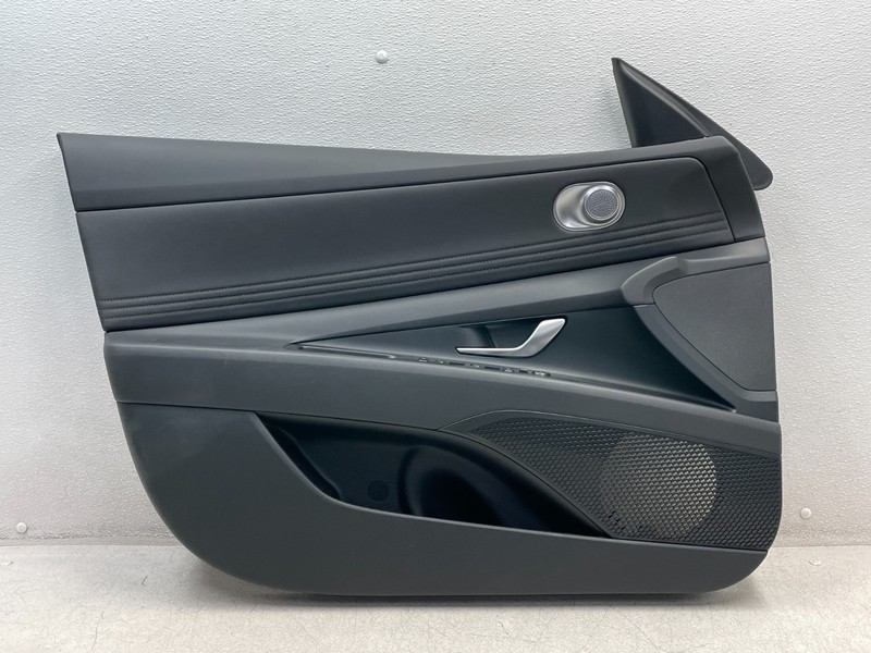 24 25 Hyundai Elantra Front Left Driver Interior Door Cover Panel Black 1655 OEM