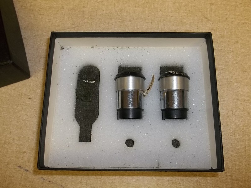 Vintage B & L 10X Wide F Bausch & Lomb Lot of 2 Lenses *FREE SHIPPING*