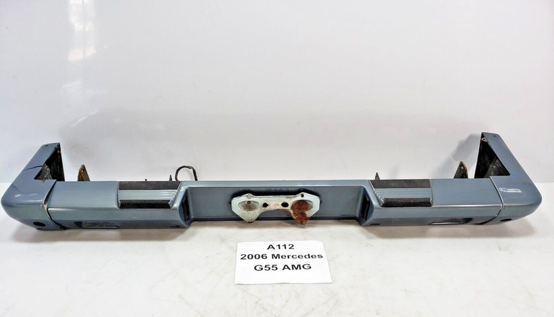 ✅ 02-07 OEM Mercedes W463 G55 AMG Rear Bumper Cover Panel Gray End Caps NOTE*