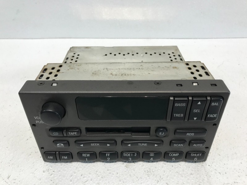 Ford OEM Cassette ext CD changer ctrl RADIO TownCar Explorer F150 F250 99-08 RDS